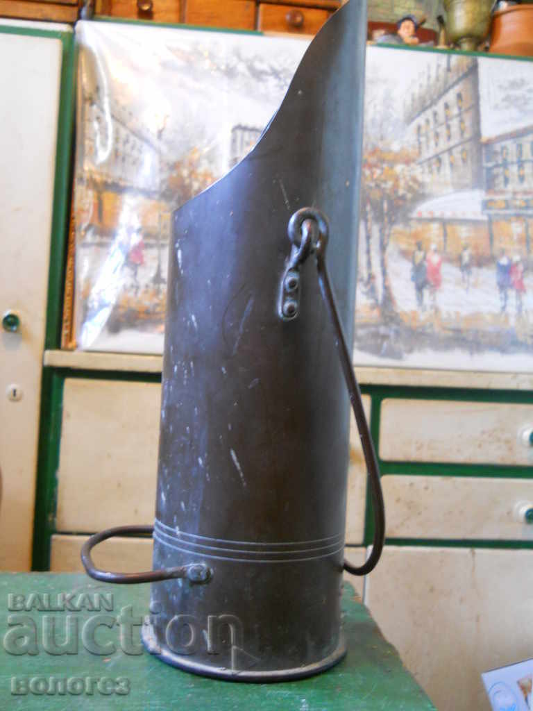 Кофа за въглища от артилерийски снаряд от ВСВ с цена 100.00 лв. | € 51.13