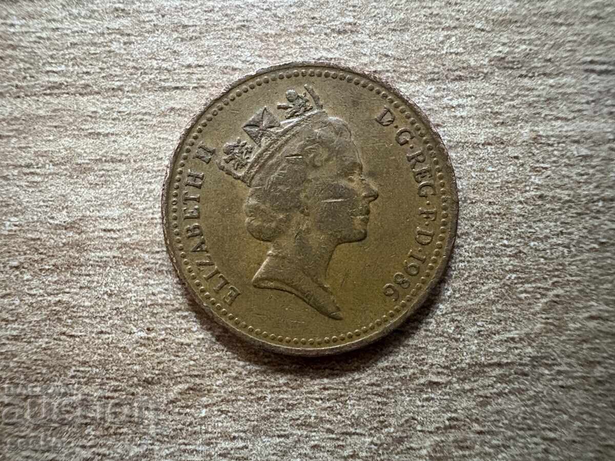 Marea Britanie - 1 penny (1986) cu preț € 0.10 | 0.20 BGN