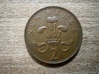 Великобритания - 2 пенса (1971)