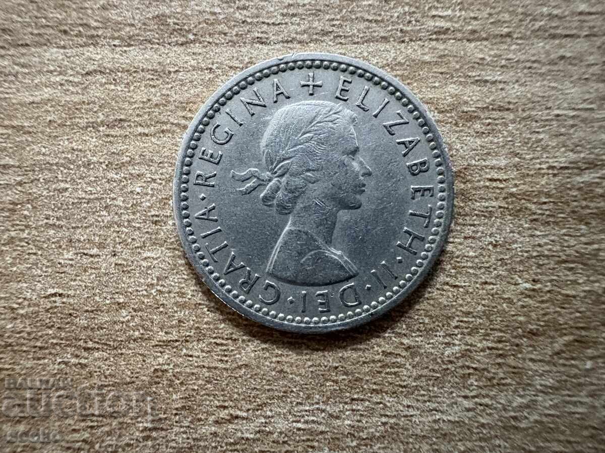 Великобритания - 6 пенса (1956) с цена 0.50 лв. | € 0.26 Великобритания - 6 пенса (1956) с цена 0.50 лв. | € 0.26