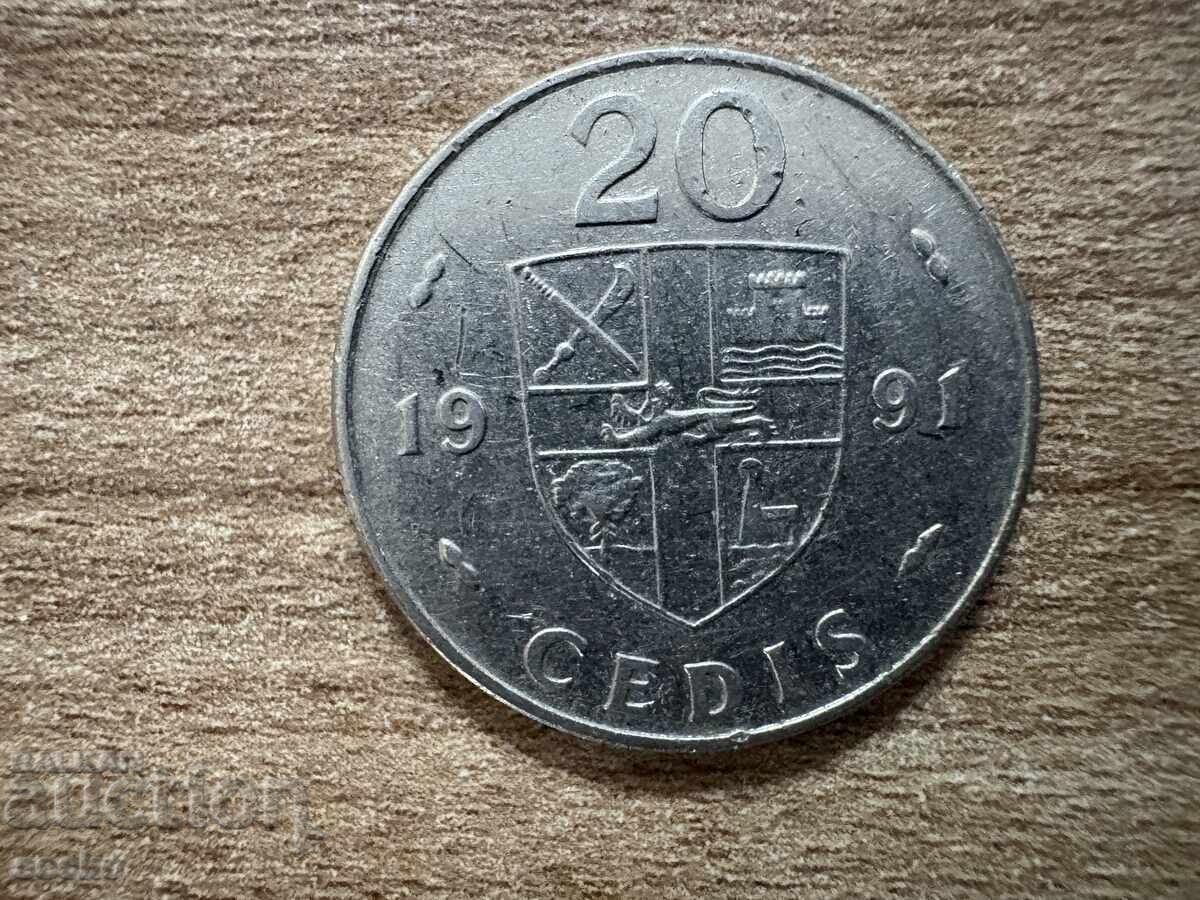 Ghana - 50 Cedis (1991) Ghana - 50 Cedis (1991)