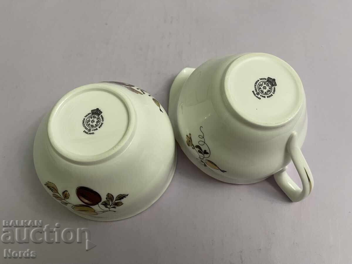 Royal Worcester Красив порцеланов лот - 7 Royal Worcester Красив порцеланов лот - 7
