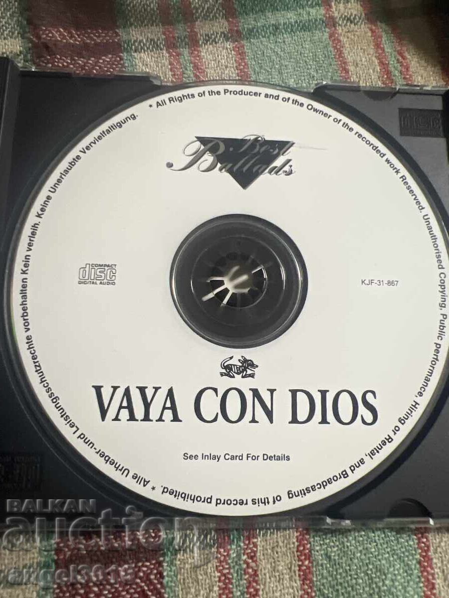 Παράδοση CD-"Best Ballads" από το βελγικό συγκρότημα Vaya Con Dios 1997 Παράδοση CD-"Best Ballads" από το βελγικό συγκρότημα Vaya Con Dios 1997