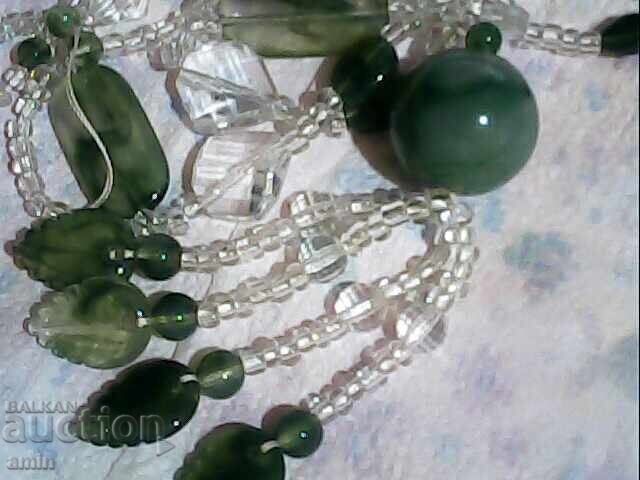 Beautiful necklace with natural stones and beads - 5