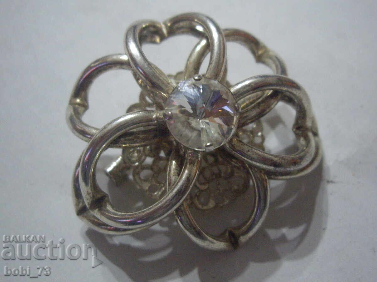 Old brooch. Old brooch.