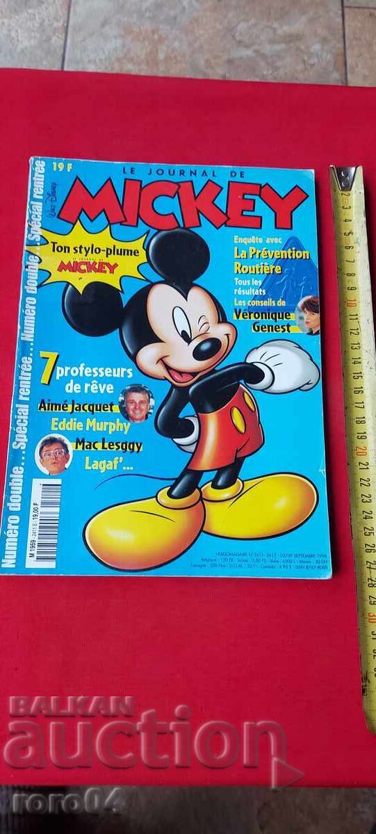 MICKEY Nr. 2411 / 2412 cu preț € 3.99 | 7.80 BGN MICKEY Nr. 2411 / 2412 cu preț € 3.99 | 7.80 BGN