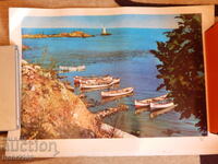 Poster vechi Ahtopol Portul Imagine Soc 50x70 cm