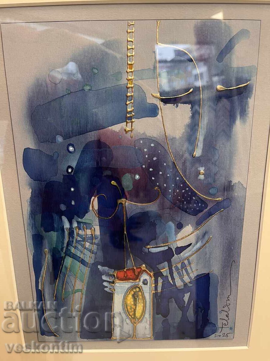 Watercolor Alexander Telalim with price 380.00 BGN | € 194.29