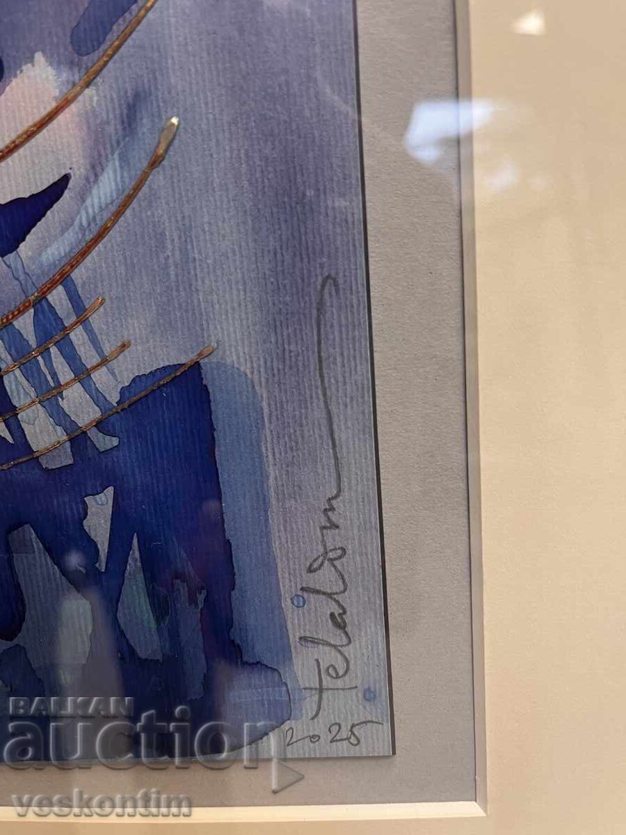 Auction  Watercolor Alexander Telalim