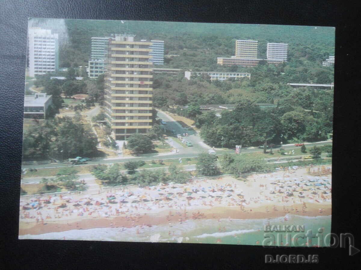 GOLDEN SANDS, Old postcard