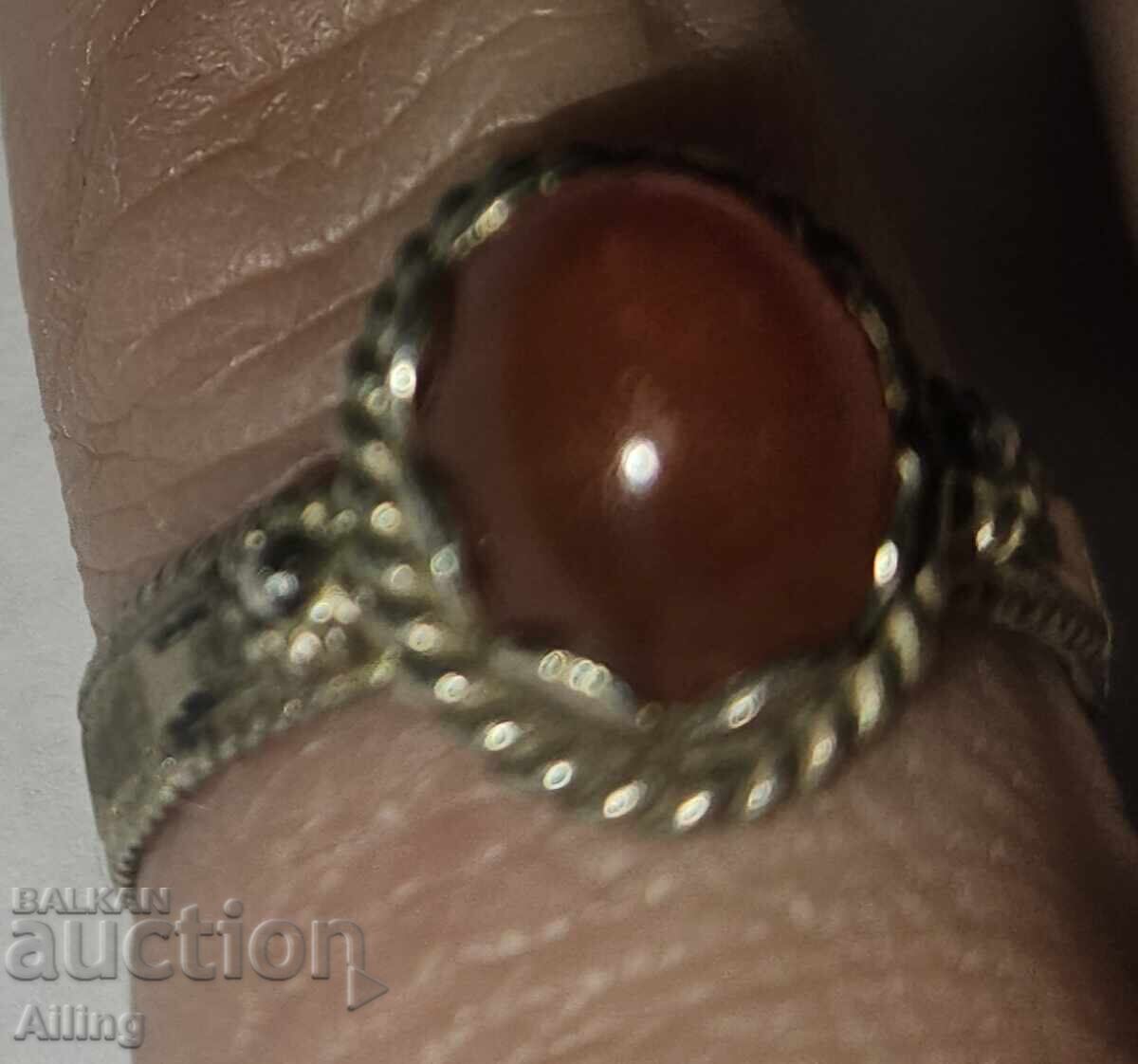 Δημοπρασία Δαχτυλίδι Κεχριμπάρι