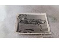 Photograph Gotse Delchev Youth on a Basketball Court 1957