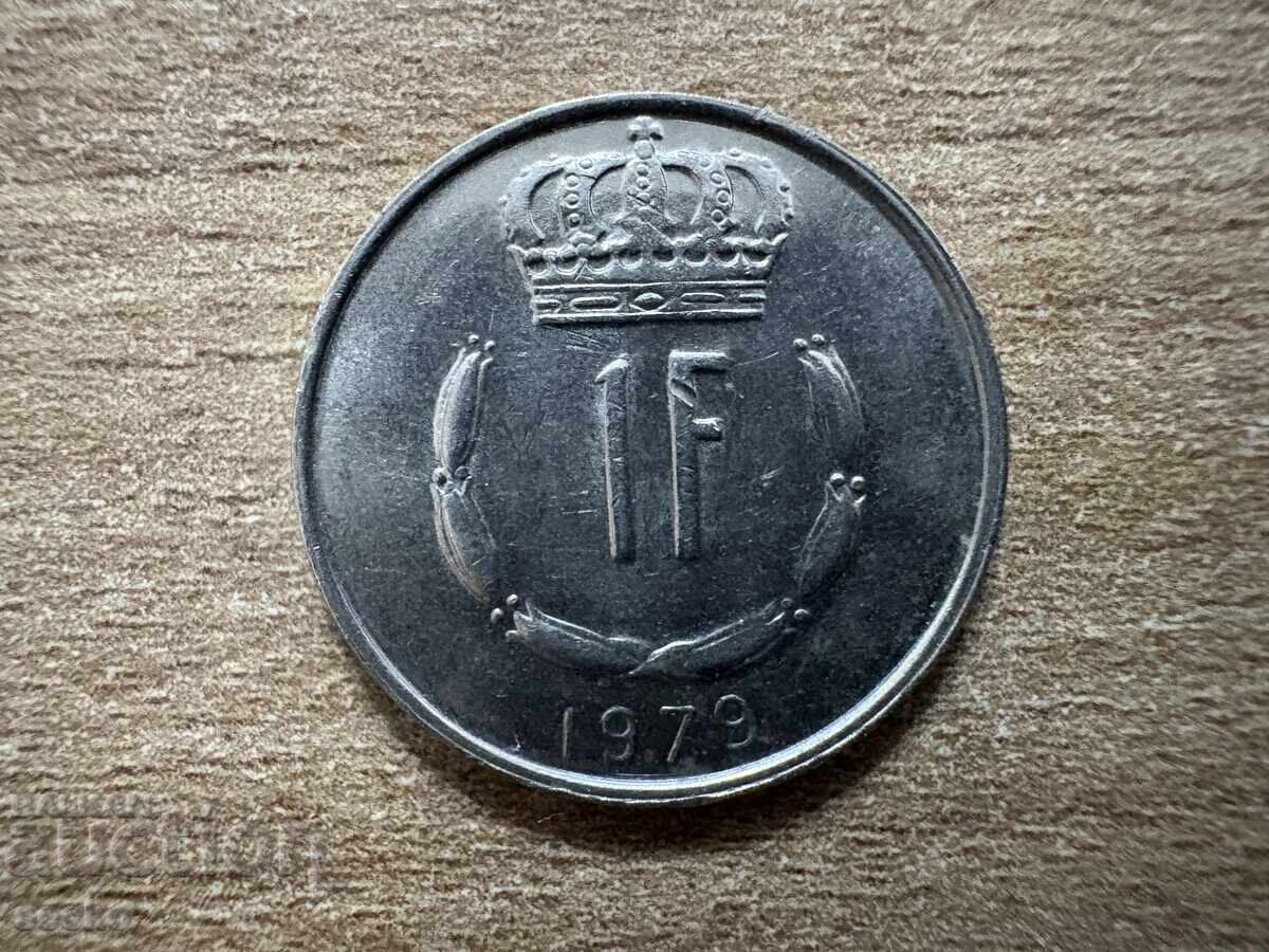 Λουξεμβούργο - 1 φράγκο (1979) Λουξεμβούργο - 1 φράγκο (1979)
