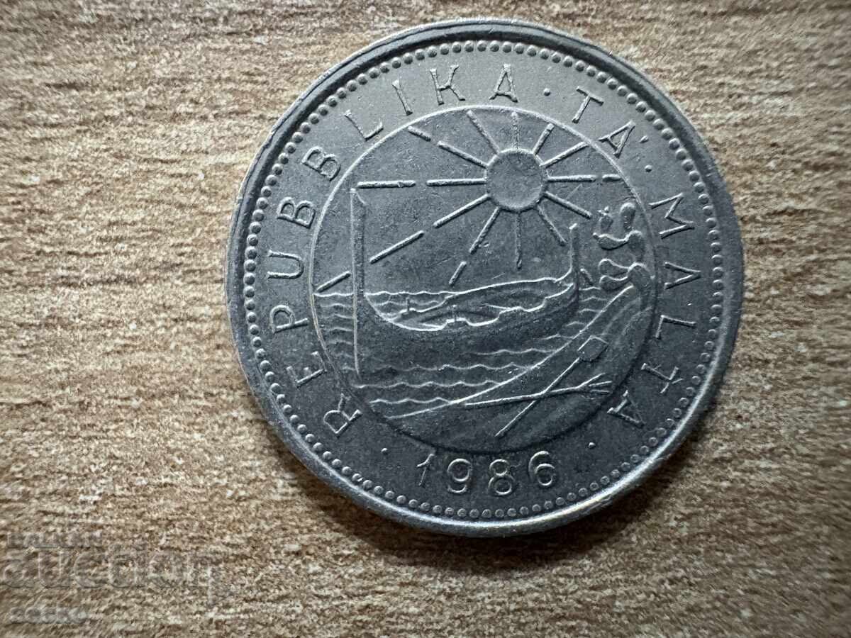 Малта - 10 цента (1986) с цена € 0.20 | 0.39 лв. Малта - 10 цента (1986) с цена € 0.20 | 0.39 лв.