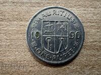 Mauritius - 1 rupie (1990)