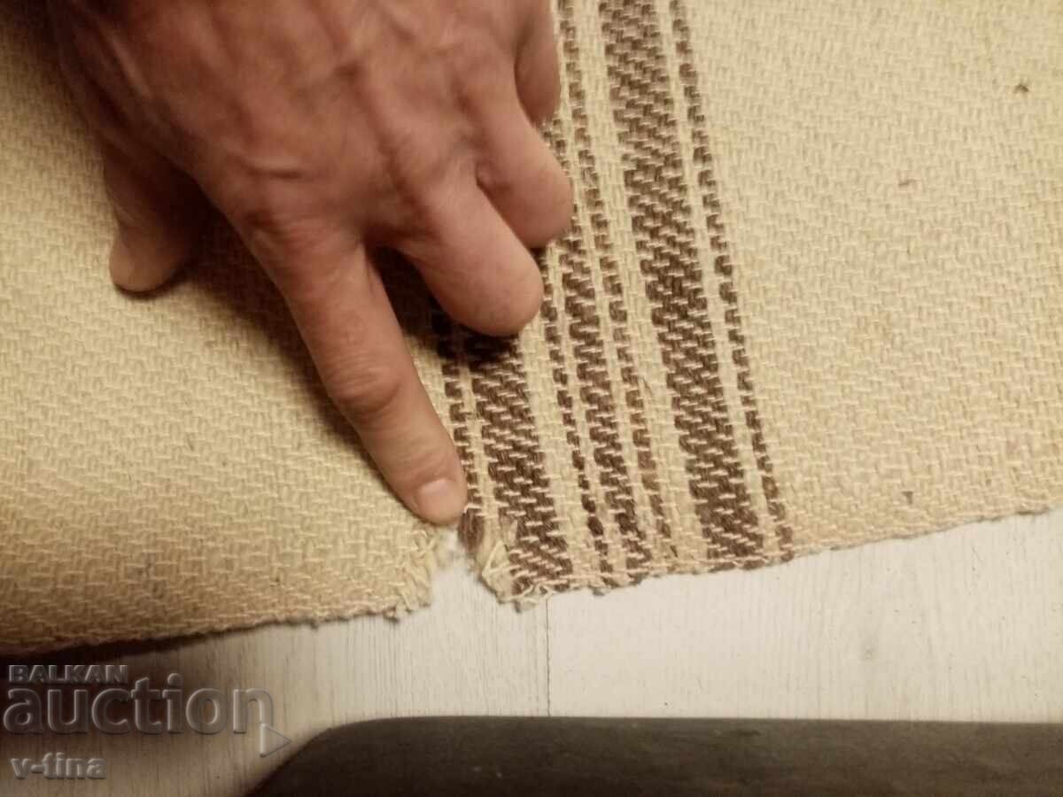 Covor țesut vechi din lână - 6