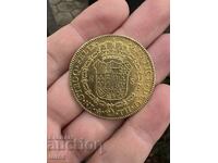 Златна Монета Мексико 8 Ескудо 1805г. Карлос IV