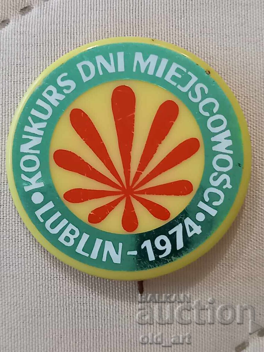 Badge - Days on our place Lublin, Poland