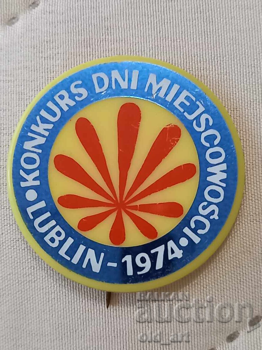 Badge - Days on our place Lublin, Poland