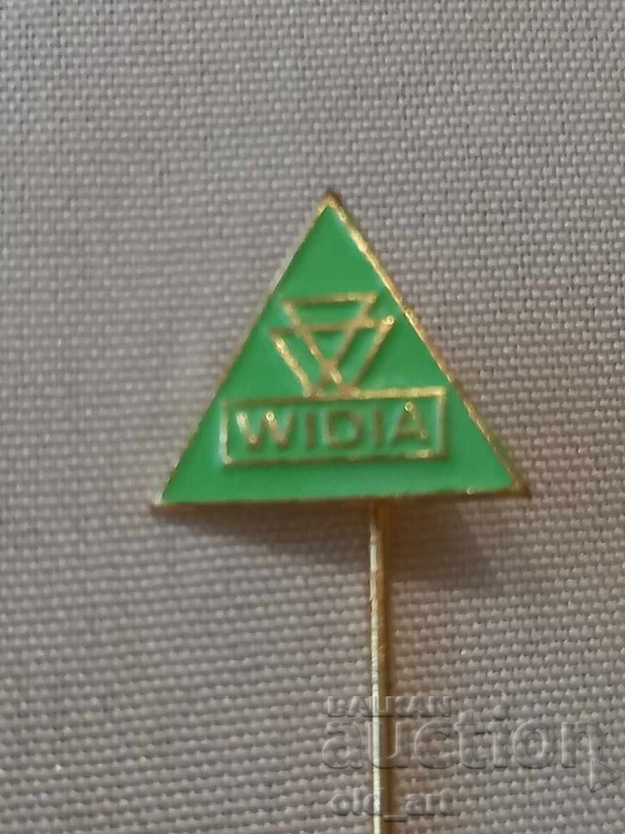 Badge - Vidia with price 2.00 BGN | € 1.02