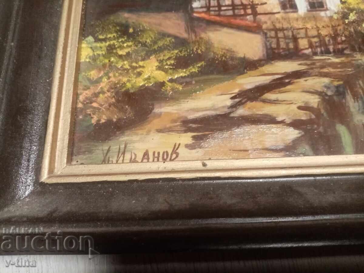 Δημοπρασία Παλιός ελαιογραφία Μέλικ Χρήστος Π. Ιβάνωφ