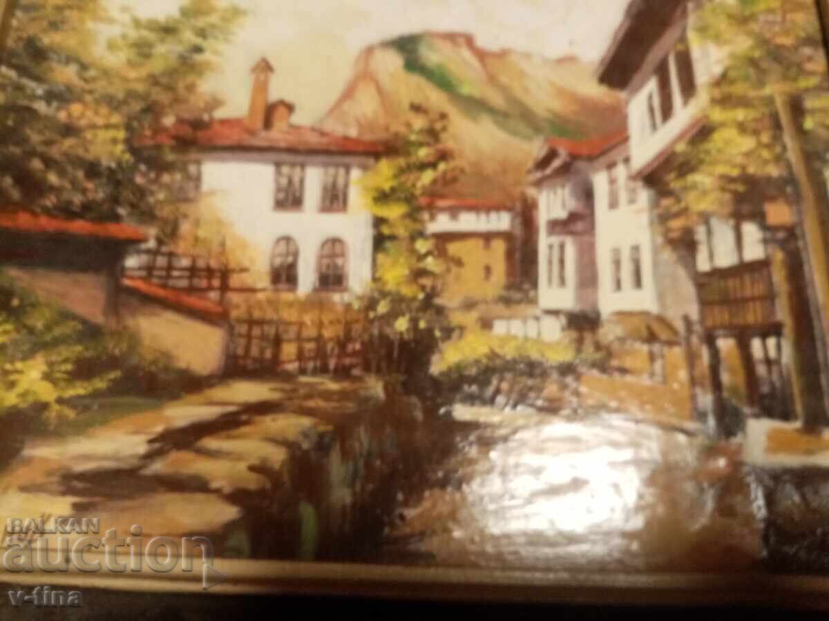 Παράδοση Παλιός ελαιογραφία Μέλικ Χρήστος Π. Ιβάνωφ