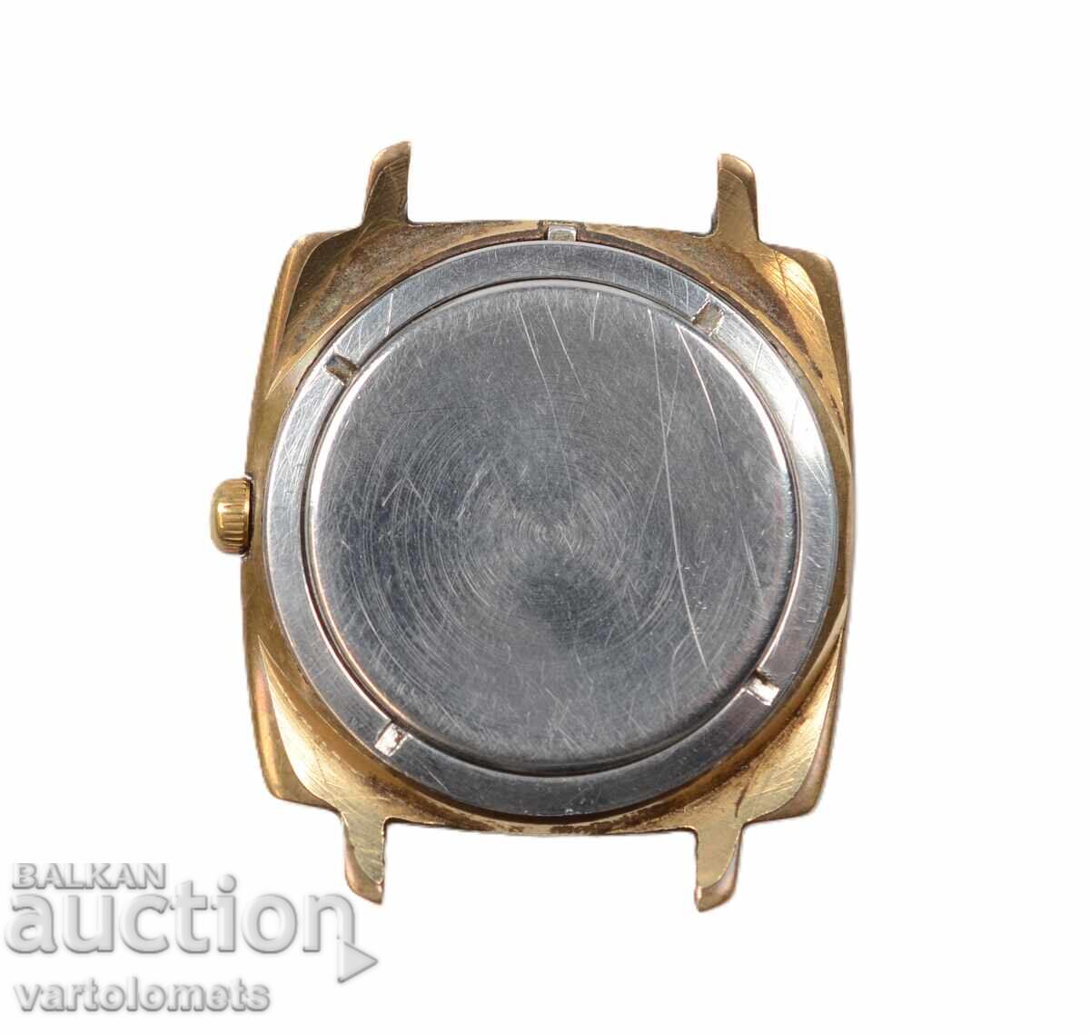 Auction Men's watch POLJOT POLJOT USSR with gold plating 10 Mk - does not work Auction Men's watch POLJOT POLJOT USSR with gold plating 10 Mk - does not work