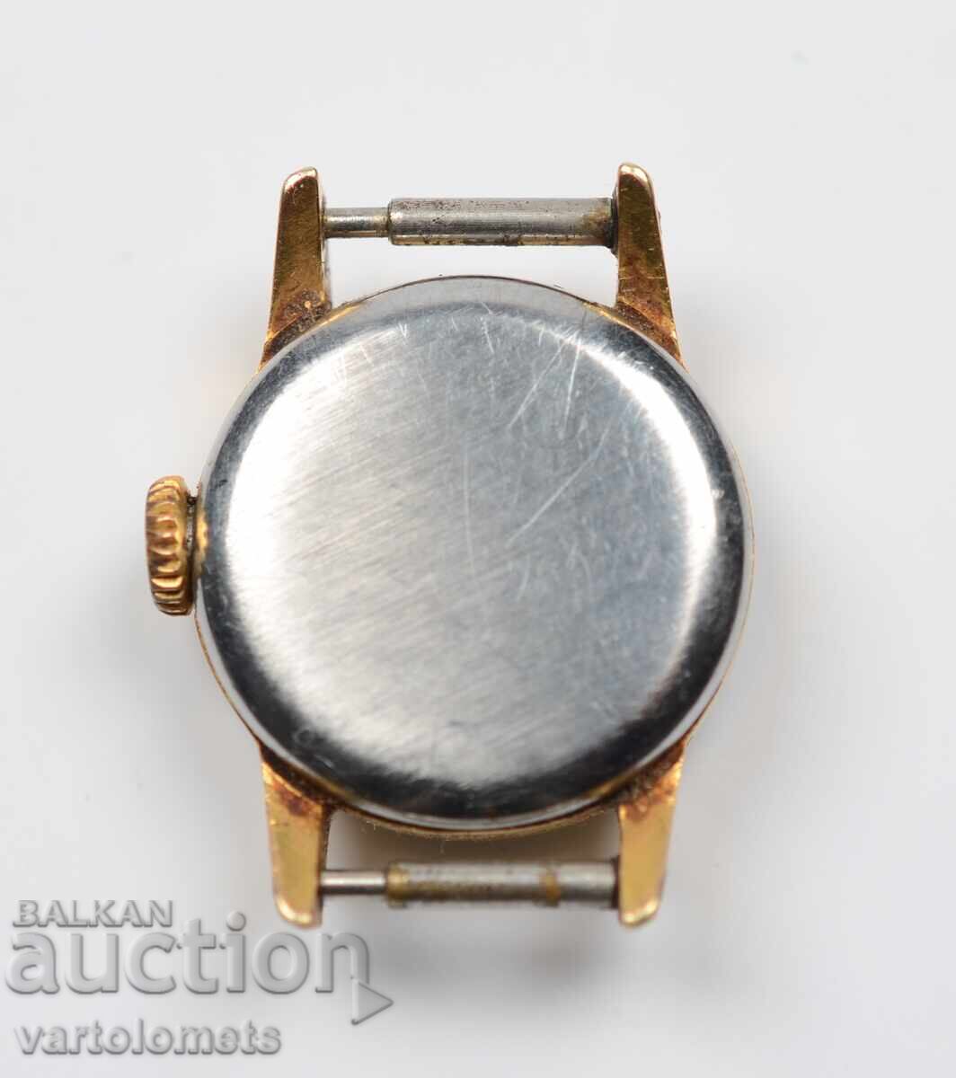 Women's watch SLAVA USSR with gold plating 20 Mk - not working with price 24.00 BGN | € 12.27