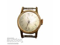 Women's watch SLAVA USSR with gold plating 20 Mk - not working