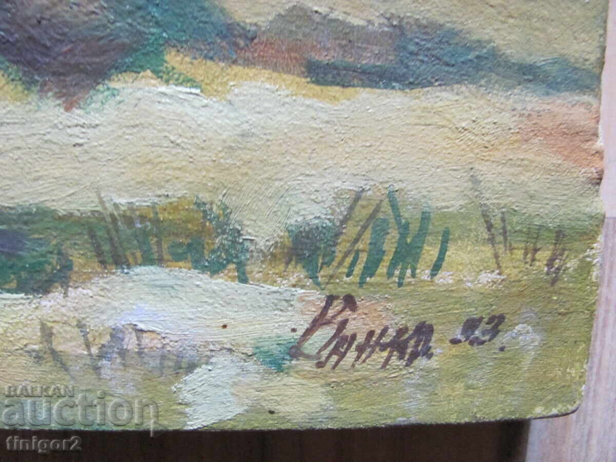 Auction  Beautiful Oil Painting, canvas, signature, 50x40cm