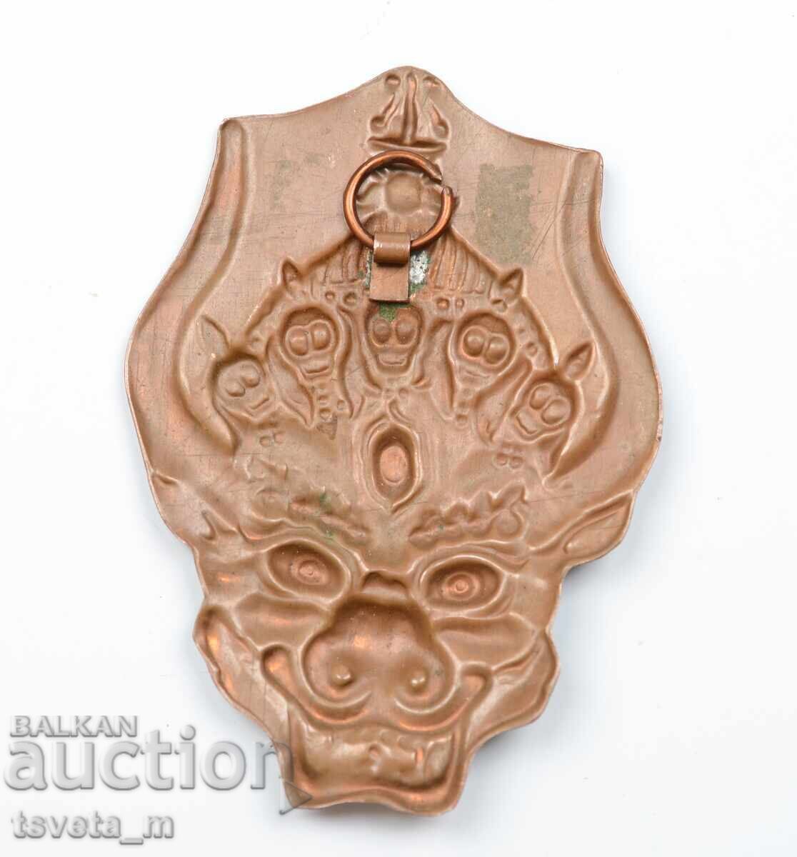 Μέλινο επιτοίχιο μετάλλιο της θεάς Κάλι με τιμή 6.00 BGN | € 3.07