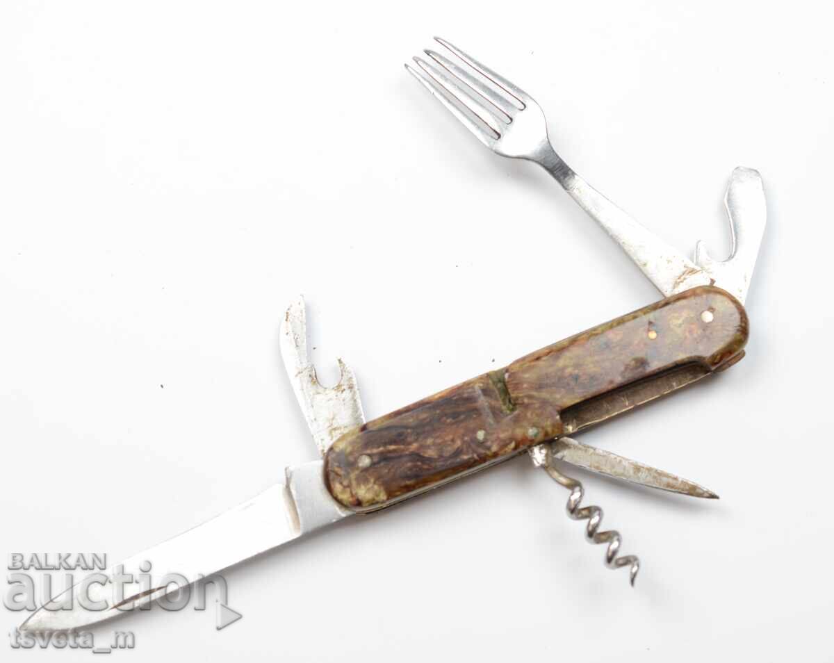 Cuțit de buzunar cu 6 unelte - 5