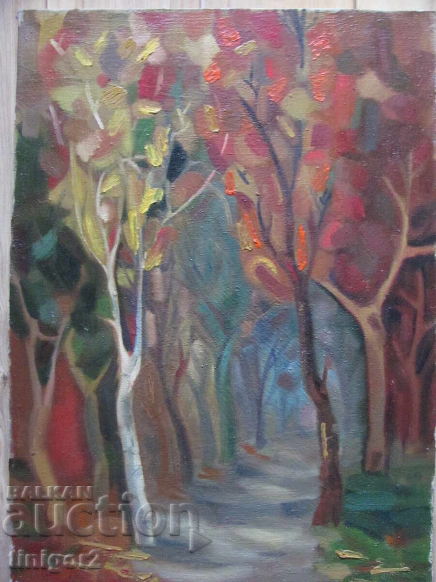 Красива Картина масло, платно ,художник Силвия Радева - 5