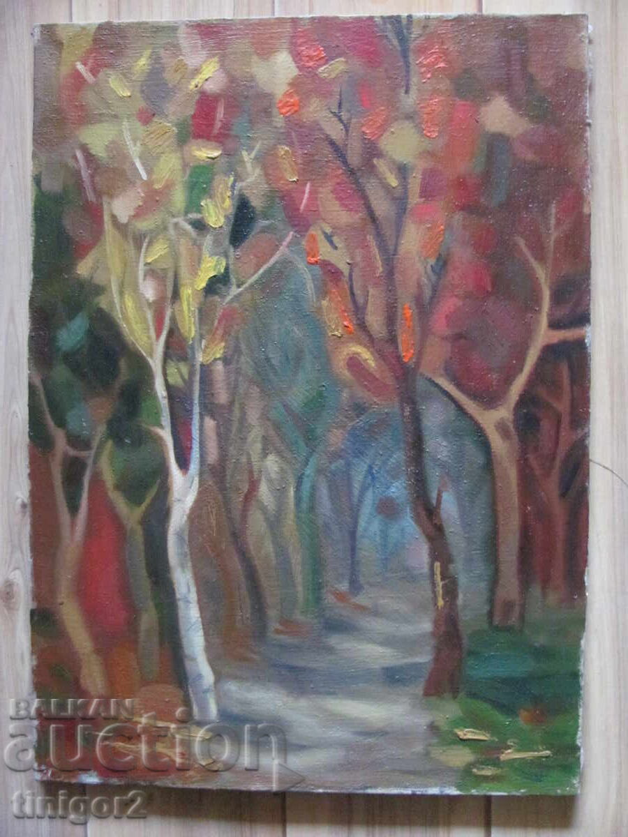 Красива Картина масло, платно ,художник Силвия Радева