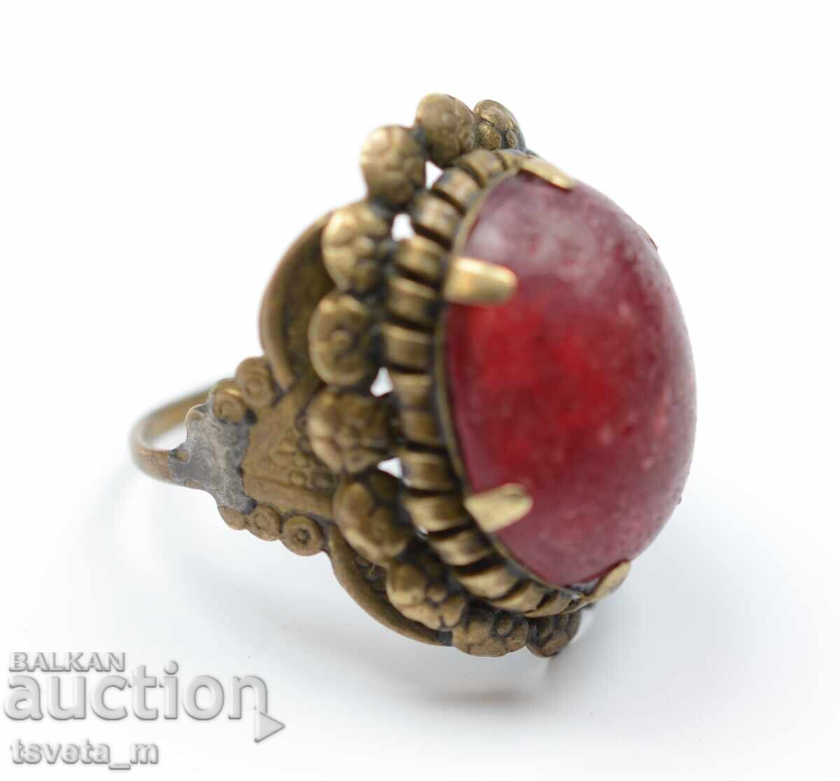 Antique Bronze Ring Kingdom of Bulgaria