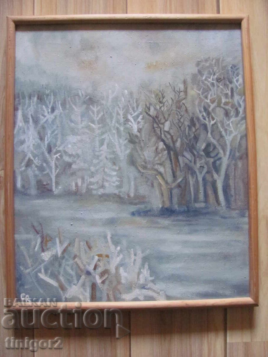 Frumoasă Pictură în ulei, pânză, artist Silvia Radeva, semnată