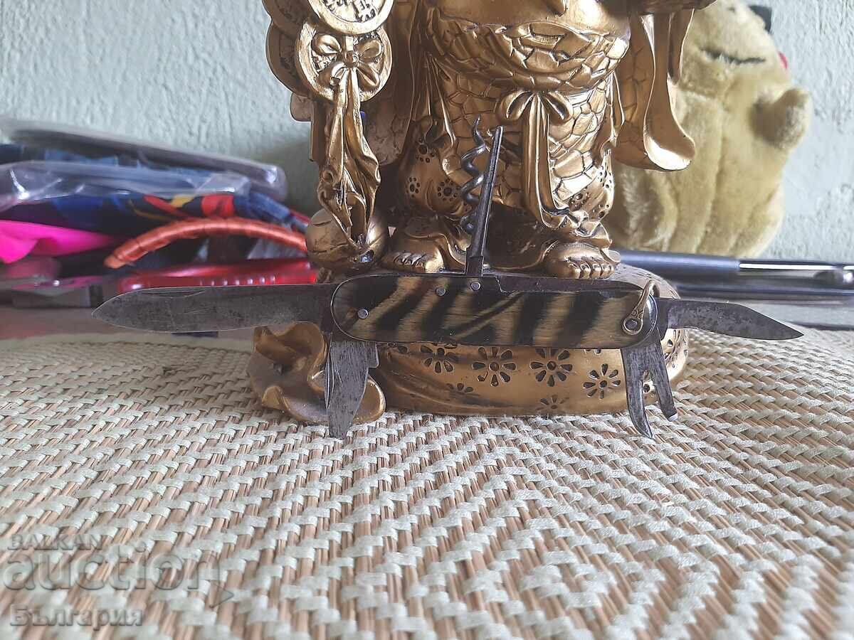 Old multifunctional pocket knife, knife blade