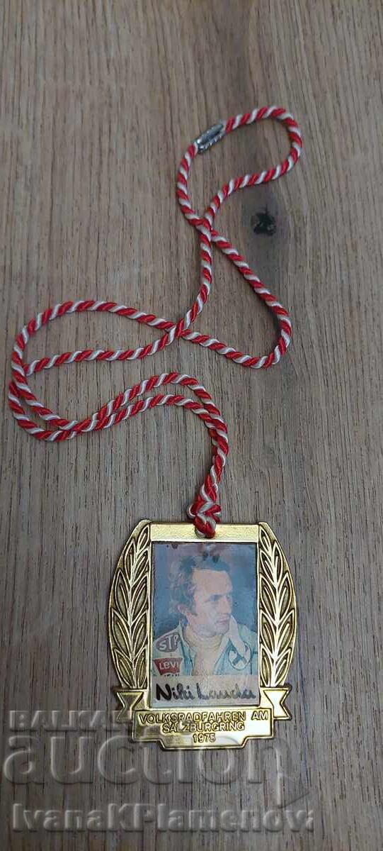 Σήμα μετάλλιο πιλότου φόρμουλας για γνώστες με τιμή 26.00 BGN | € 13.29