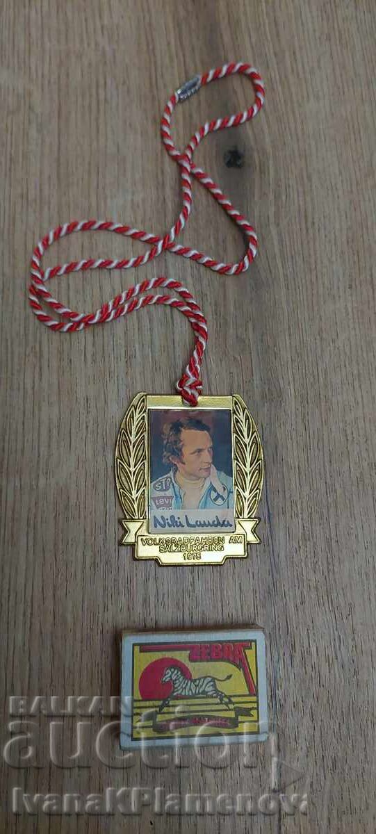 Σήμα μετάλλιο πιλότου φόρμουλας για γνώστες - 5