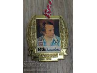 Σήμα μετάλλιο πιλότου φόρμουλας για γνώστες