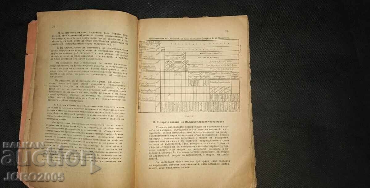 Δημοπρασία Θεωρία του αεροπλάνου - Ασέν Γιορντάνοφ Ποπόφ. Έκδοση 1927 Δημοπρασία Θεωρία του αεροπλάνου - Ασέν Γιορντάνοφ Ποπόφ. Έκδοση 1927