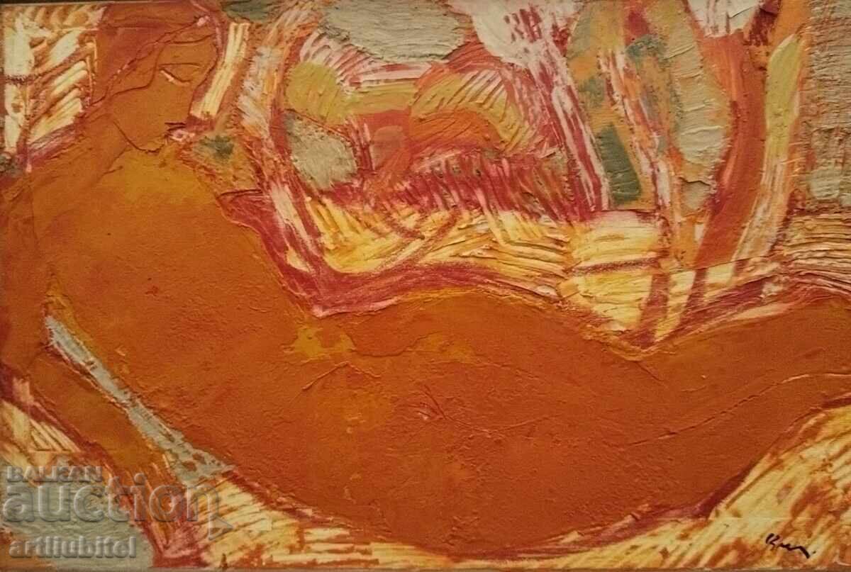 Svilien Blazhev - painting "Nude", 60 x 80 cm Svilien Blazhev - painting "Nude", 60 x 80 cm