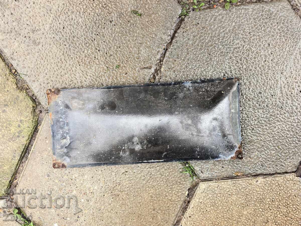 Licitație Placa veche emailata Licitație Placa veche emailata