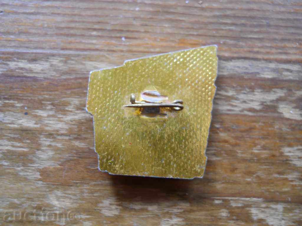 Award badge " For striking work " (Construction troops) with price 8.00 BGN | € 4.09