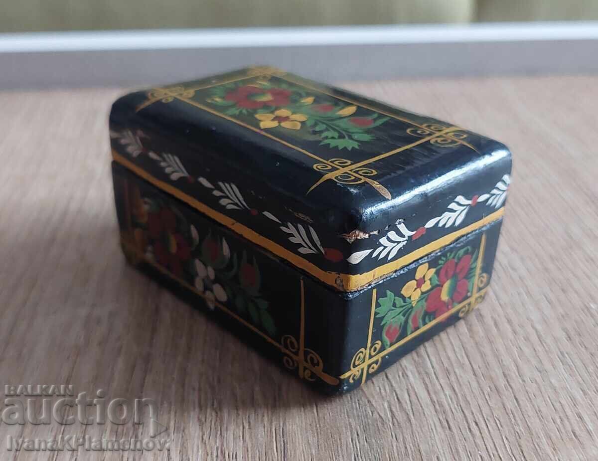 Auction  Vintage wooden box for collectors