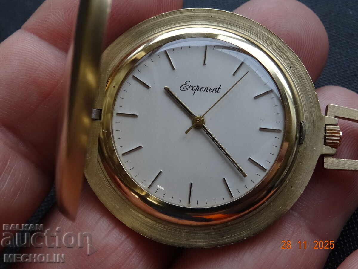 CEAS DE BUZUNAR DE COLECȚIE EXPONENT - 7 CEAS DE BUZUNAR DE COLECȚIE EXPONENT - 7