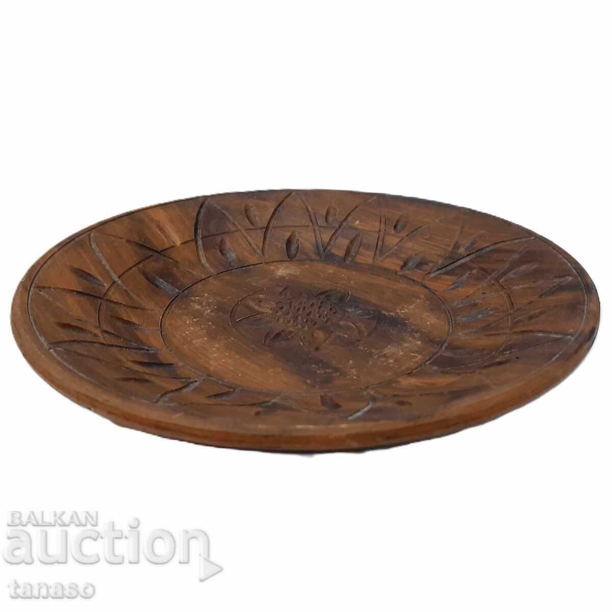 Δημοπρασία Παλιό κεραμικό εθνο πιάτο για τοίχο