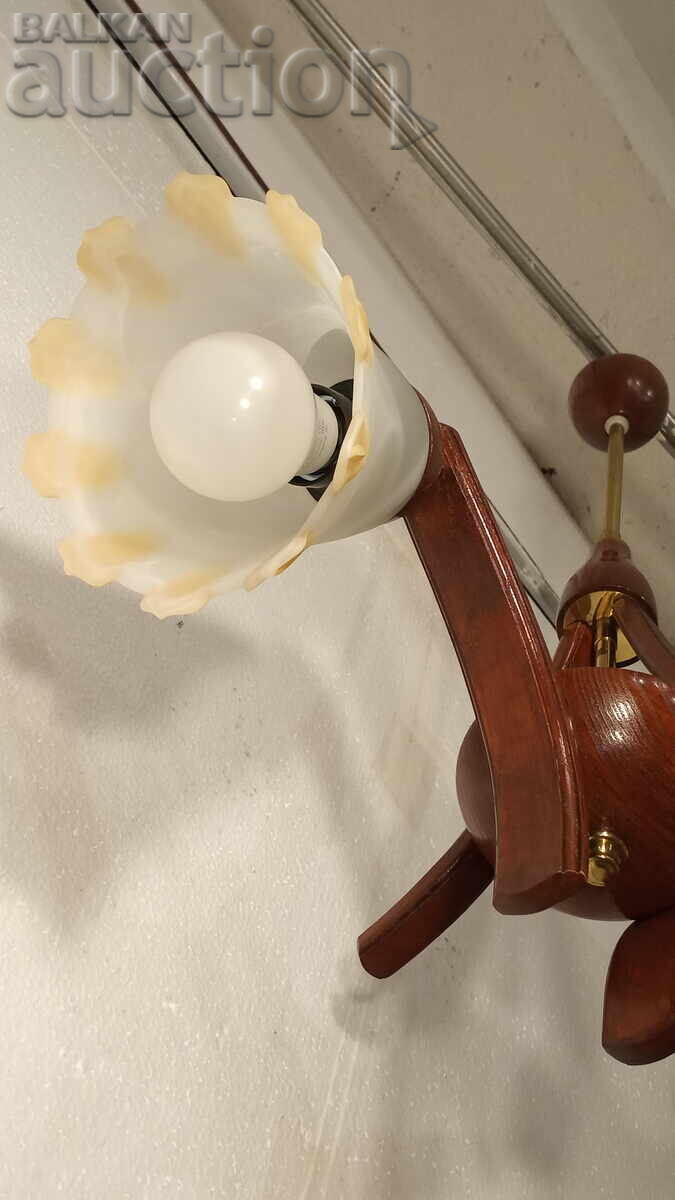 Licitație Abașur din lemn cu 2 sticle