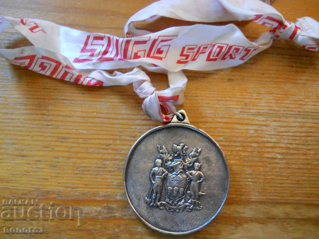 Licitație Medalie sportivă de maraton din 1985 - Marea Britanie Licitație Medalie sportivă de maraton din 1985 - Marea Britanie