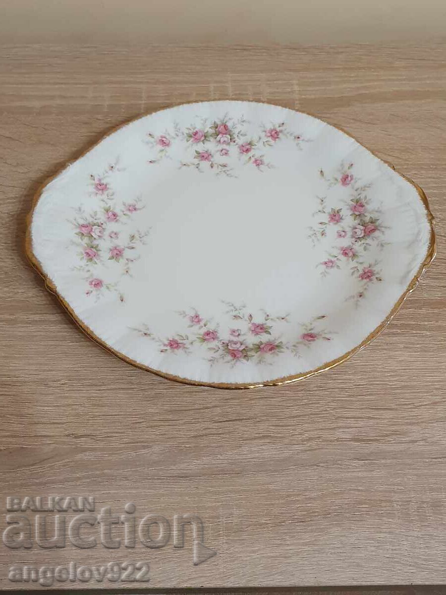 Auction English porcelain plate PARAGON Auction English porcelain plate PARAGON